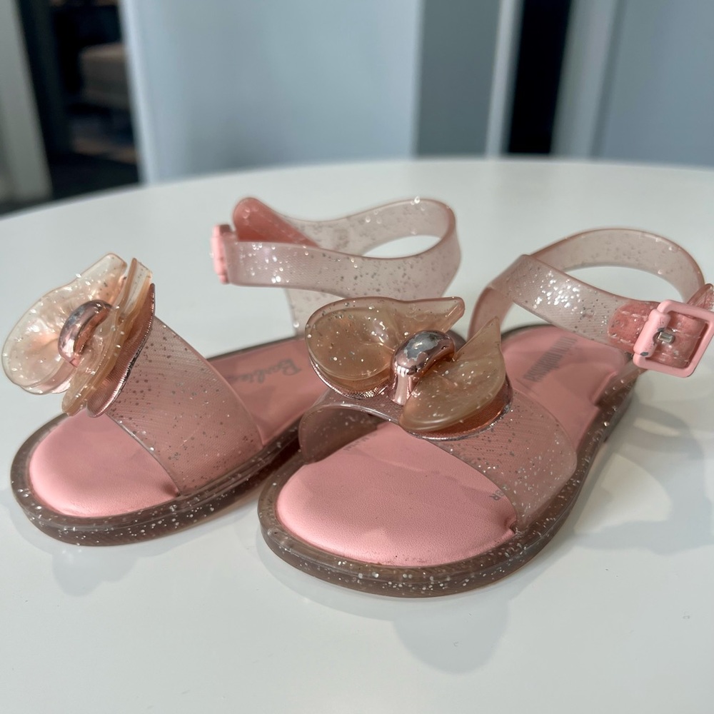 BARBIE + Mini Melissa Sandals